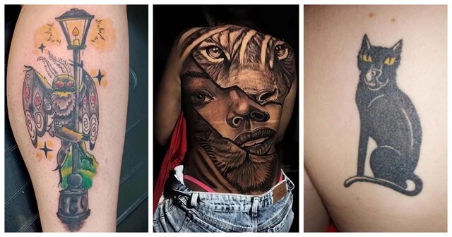 16 примеров странных татуировок, претендующих на оригинальность