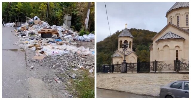 Ситуация с вывозом мусора в Сочи оставляет желать лучшего