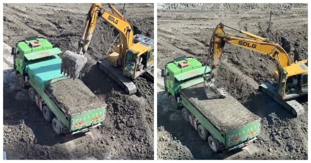 В Шанхае строжайшие правила перевозки строительного мусора