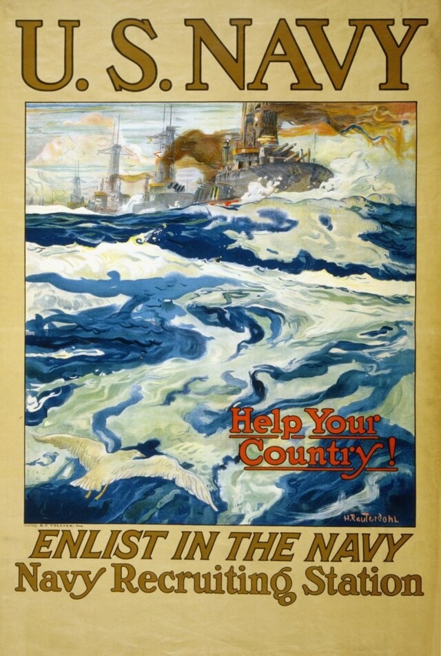 Флот США в Первой мировой. Часть II: Северное и Средиземное моря, Тихий океан