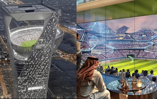 В Саудовской Аравии планируют построить стадион на крыше небоскреба