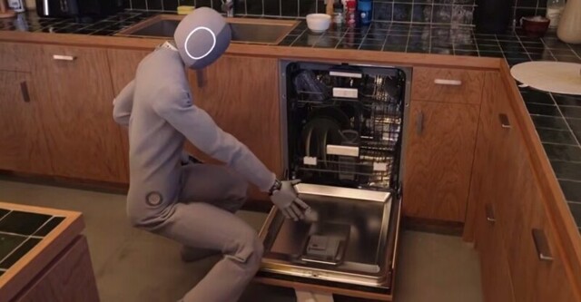 Разработчики робота-дворецкого показали, как он загружает посудомоечную машину