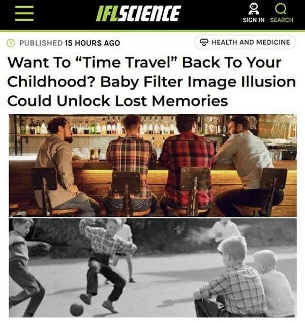 В Кембридже изобрели машину времени, на которой можно вернуться в собственное детство