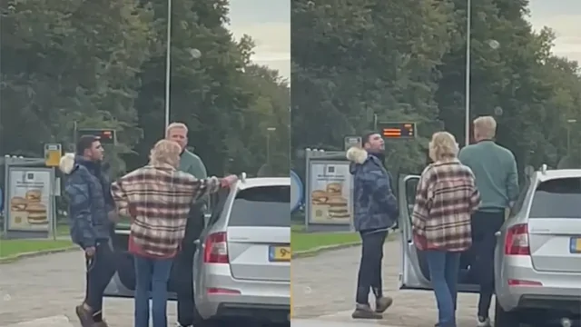 Святое терпение на дороге: водитель из Голландии остаётся спокойным под плевки агрессора