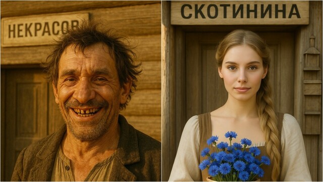 Фамилии, которые раньше были неприличными и обидными, но стали нейтральными