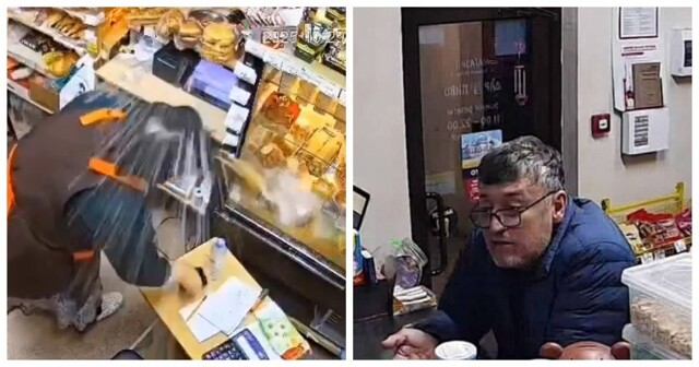 В Краснодаре неадекват дважды кинул стеклянную бутылку в голову продавщицы магазина