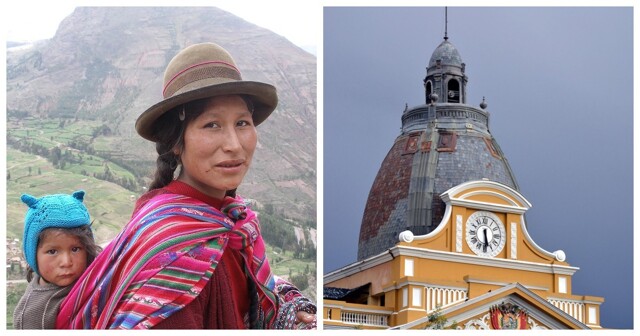 Боливийские античасы, демонстрирующие свой подход к течению времени