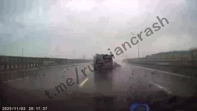 ДТП в Москве, трасса М-11