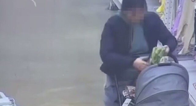 Воровка с детской коляской