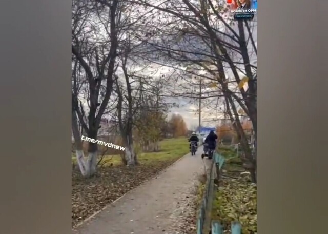 В Чувашии женщину задержали сотрудники ГИБДД за попытку помешать задержанию питбайка