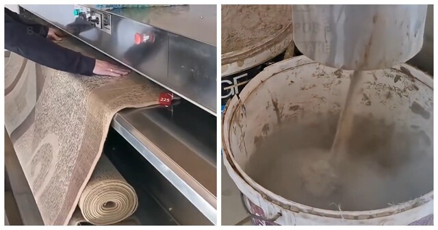 Сколько песка может скрывать ковёр в детском саду?