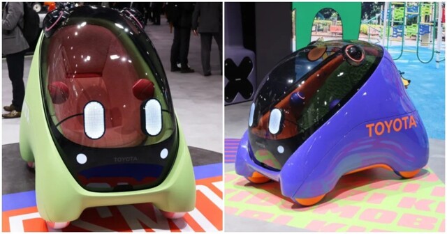 Toyota представила концепт автономного электромобиля для детей
