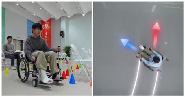 Парни сделали инвалидную коляску для дрифта