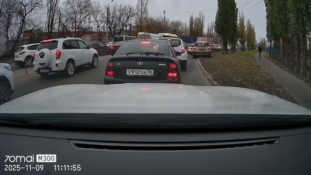 Нарушение ПДД в Воронеже 