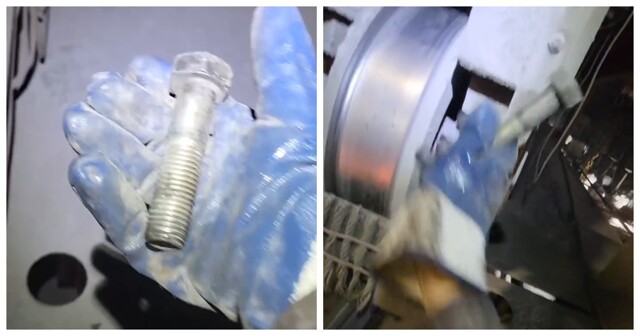 Мужчина показал загадочный рабочий ритуал