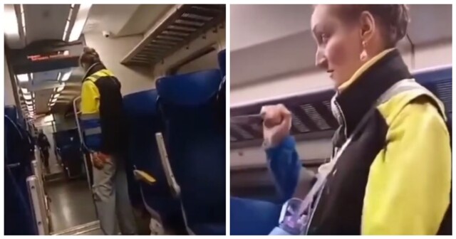 Агрессивную женщину отправили в нокаут чемоданом