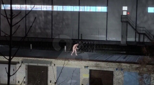 Голый мужчина гулял по крышам гаражей в Ставрополе