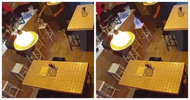 Бармен в грузинском пабе устроил пожар во время проверки спирта