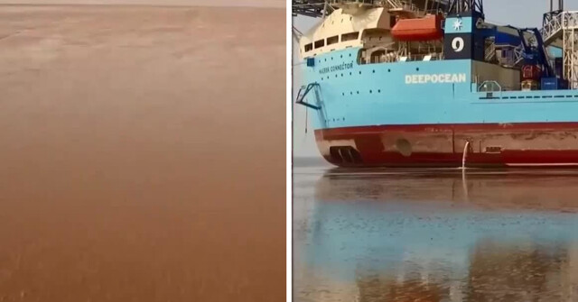 Как укладывают кабель для офшорных ветропарков: судно на мели — по плану