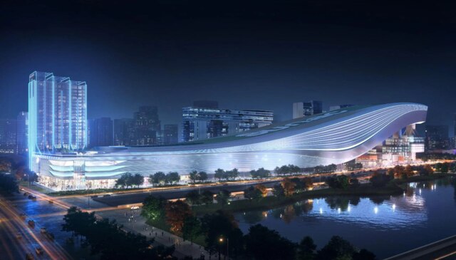 Крупнейший в мире крытый горнолыжный курорт в Китае