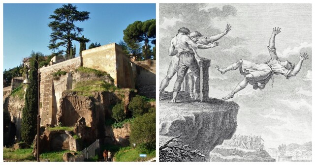 Тарпейская скала: обрыв позора для предателей Рима