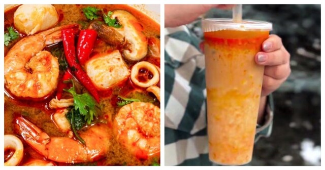 Суп Том ям в стаканчике