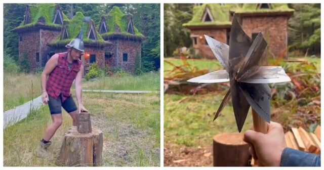 Впечатляющий арсенал топоров: от складных до тройных