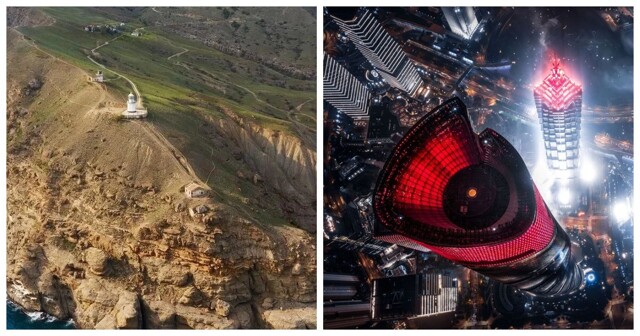 23 снимка, демонстрирующих уникальность зданий, сооружений и локаций со всего мира