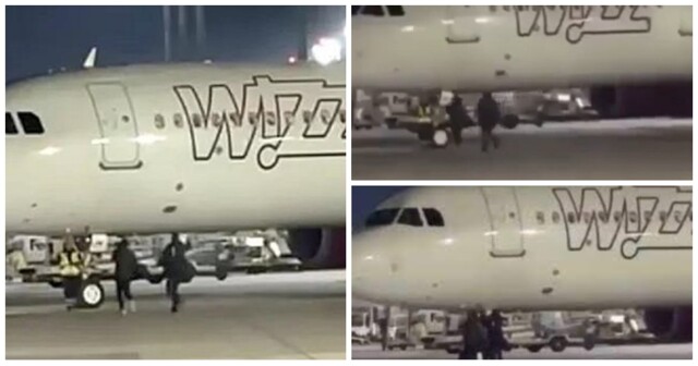 Пассажиры выбежали на взлетную полосу, пытаясь догнать самолет