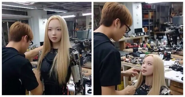 Китайский производитель роботизированных секс-кукол показал, как проходит обучение умного гуманоида