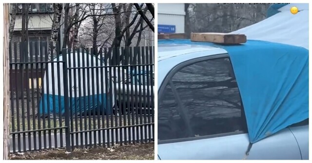 Гараж-палатка — новые решения москвичей для экономного ремонта машины