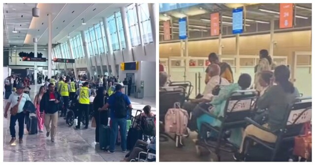 Индийские пассажиры массово бронируют инвалидные коляски для приоритетной посадки