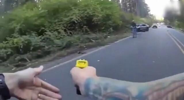 Американец попытался выхватить табельное оружие у заместителя шерифа