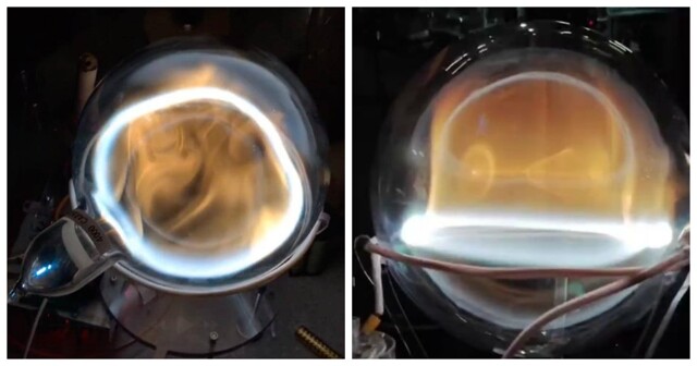 Инженер создал лампу с «чёрной дырой», от которой невозможно отвести взгляд