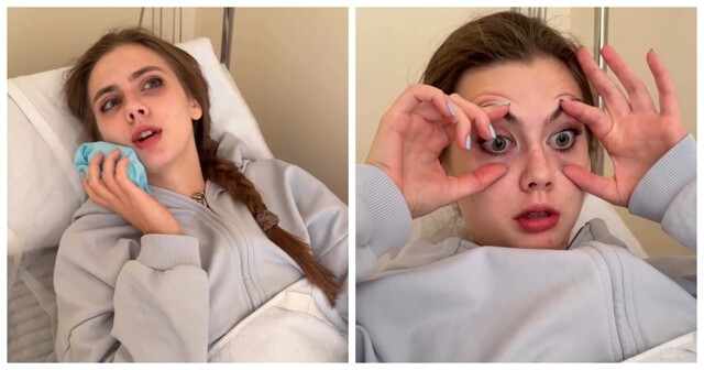 Девушка удивила всех своим поведением после наркоза