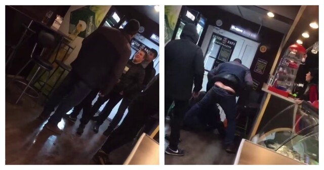 Посетители  пивного магазина нарвались на неприятности