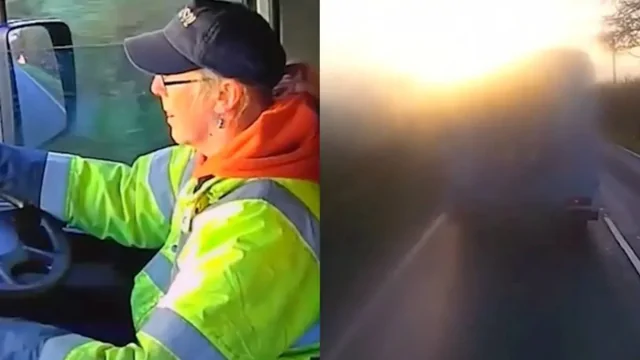 Водитель грузовика устроил цепную аварию из-за запотевшего стекла