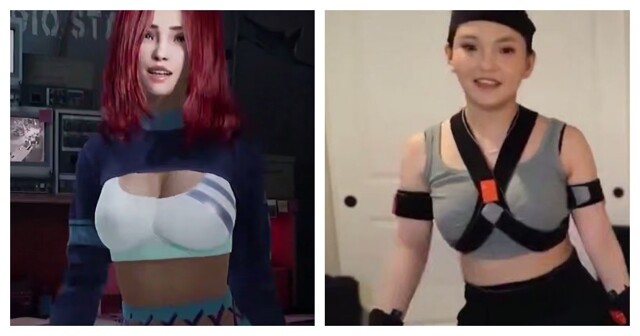 У витуберши сломалась грудь во время прямой трансляции