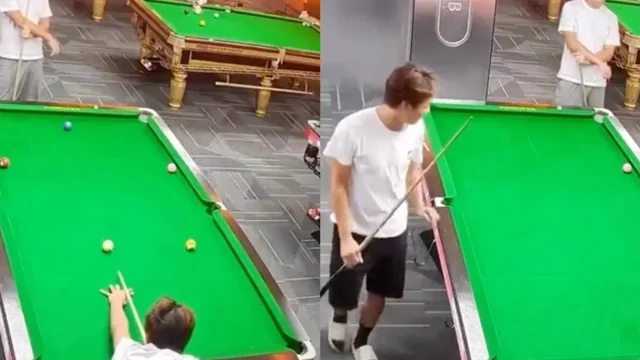 Самый удачливый игрок в бильярд