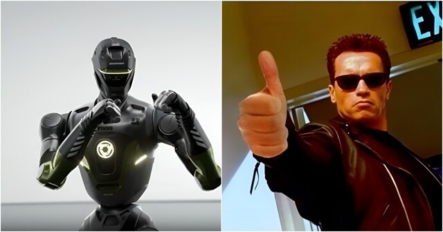 Китайцы уже тренируют "мирного" T800 на ринге