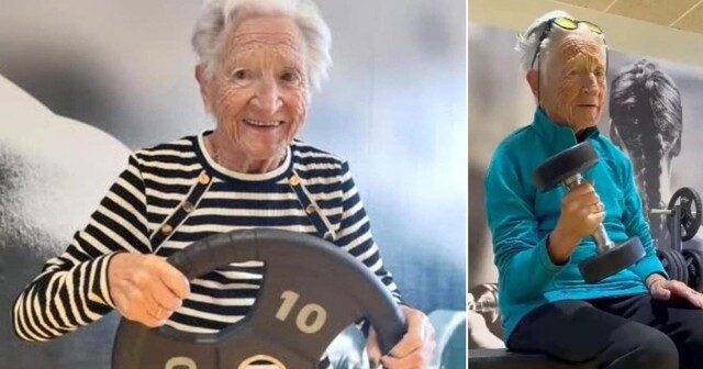 Мне 101 год. Несмотря на остеоартрит, я ежедневно занимаюсь в тренажёрном зале по два часа