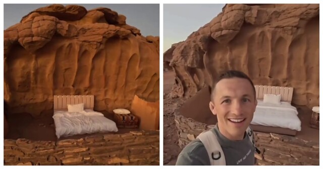 Одноместный отель в пустыне