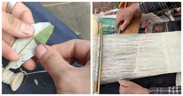 Ремесло «огненной травы»: как в Китае превращают пух герберы в прочную ткань