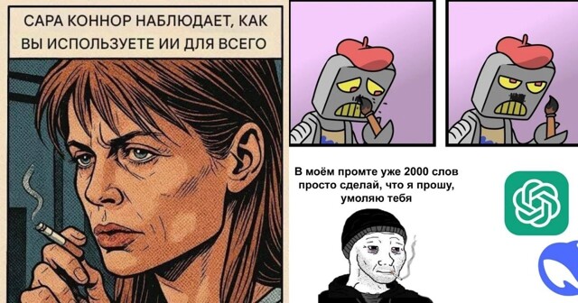 Чтобы искусственный интеллект заработал, нужно иметь естественный интеллект: мемы про нейросети