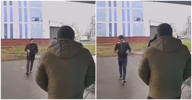 Нападение с ножом во дворе дома в Татарстане