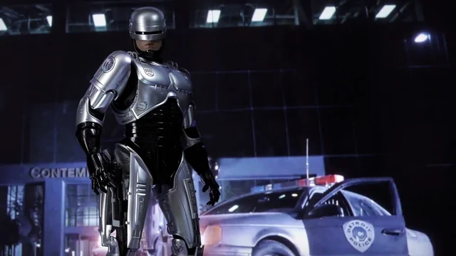 В Детройте установили статую Робокопа