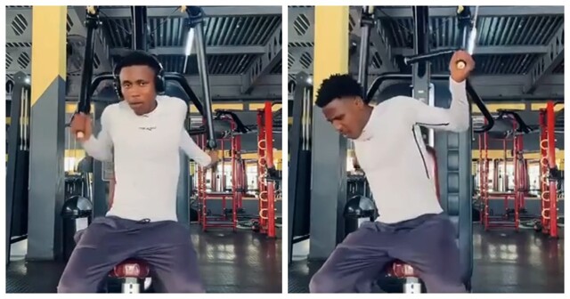 Это был его первый и последний день в качалке