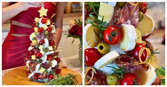 Съедобная новогодня ёлка