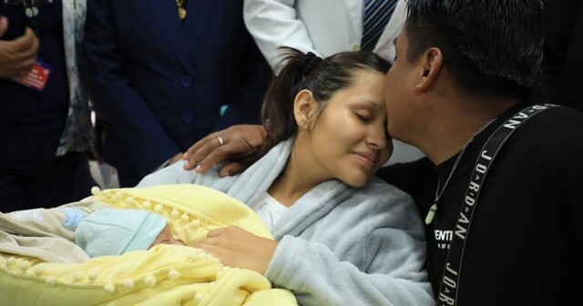 На свет появился ребёнок, развивавшийся в печени матери