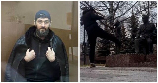 Бойца ММА, устроившего «спарринг» с памятником ветеранам МЧС, отправили в СИЗО